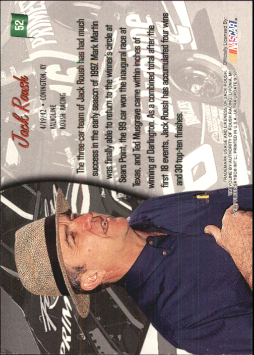 B5110- 1997 Ultra Update Racing #s 1-97 +Inserts -You Pick- 15+ FREE US SHIP - Picture 105 of 167