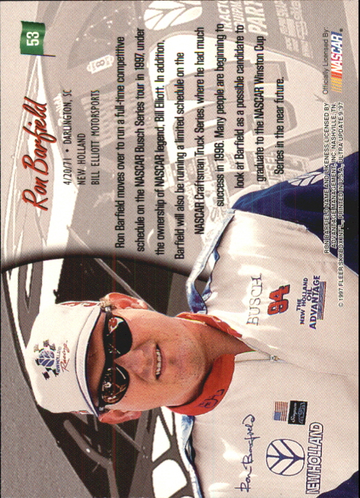 B5110- 1997 Ultra Update Racing #s 1-97 +Inserts -You Pick- 15+ FREE US SHIP - Picture 107 of 167