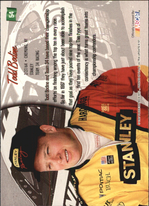 B5110- 1997 Ultra Update Racing #s 1-97 +Inserts -You Pick- 15+ FREE US SHIP - Picture 109 of 167