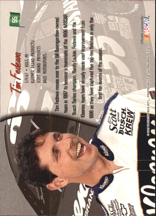 B5110- 1997 Ultra Update Racing #s 1-97 +Inserts -You Pick- 15+ FREE US SHIP - Picture 111 of 167