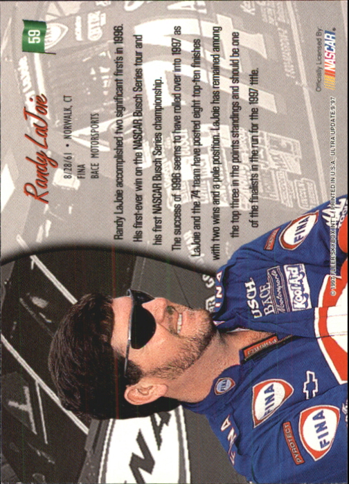 B5110- 1997 Ultra Update Racing #s 1-97 +Inserts -You Pick- 15+ FREE US SHIP - Picture 119 of 167