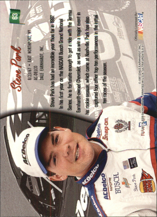 B5110- 1997 Ultra Update Racing #s 1-97 +Inserts -You Pick- 15+ FREE US SHIP - Picture 127 of 167