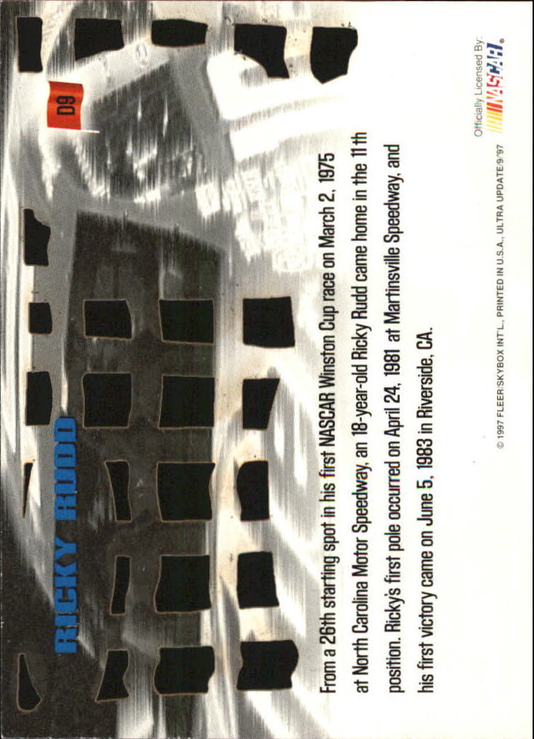 B5110- 1997 Ultra Update Racing #s 1-97 +Inserts -You Pick- 15+ FREE US SHIP - Picture 161 of 167
