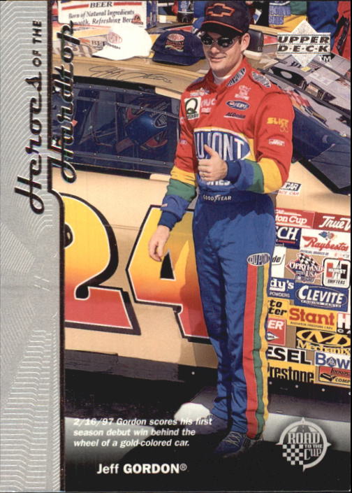 1997 Upper Deck Road To The Cup #2 Jeff Gordon