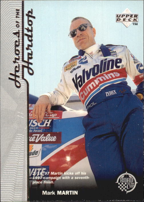 1997 Upper Deck Road To The Cup #5 Mark Martin