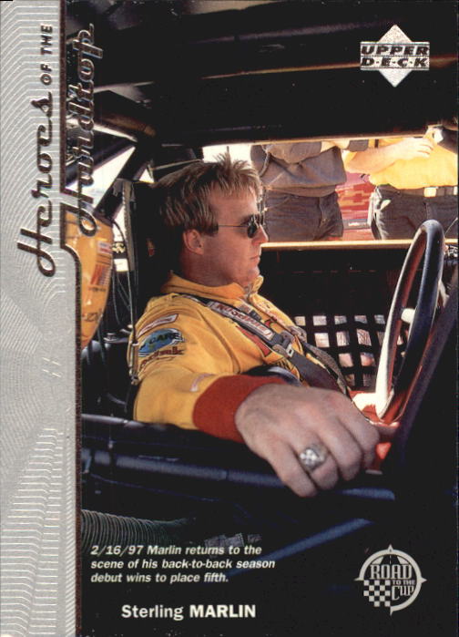 1997 Upper Deck Road To The Cup #8 Sterling Marlin