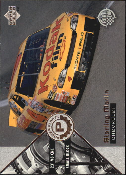 1997 Upper Deck Road To The Cup #50 Sterling Marlin's Car