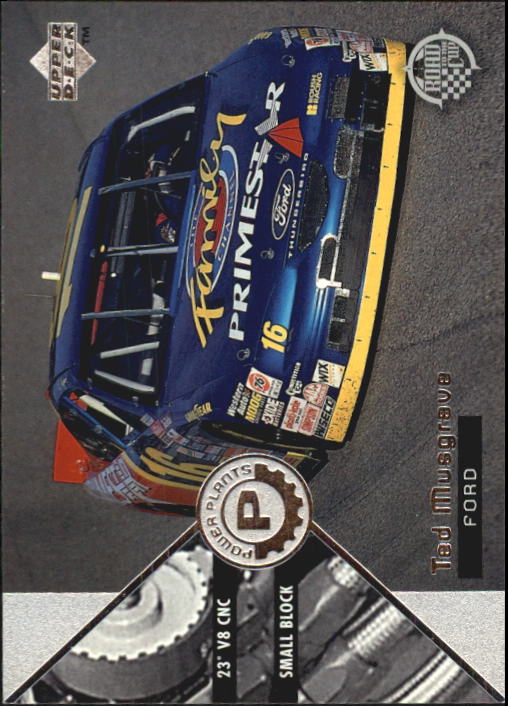 1997 Upper Deck Road To The Cup #60 Ted Musgrave's Car