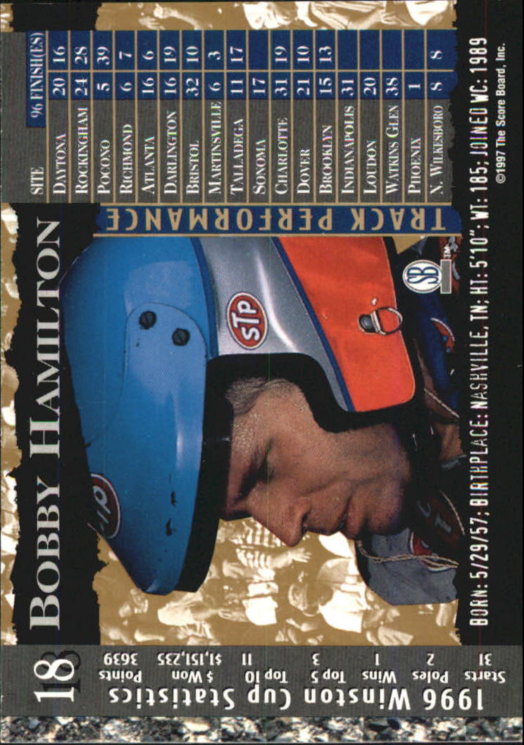 A4787- 1997 Score Board IQ Nascar Race Cards 1-50 -You Pick- 15+ FREE US SHIP - Picture 37 of 93