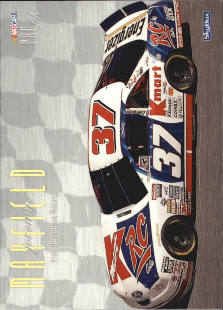 1997 SkyBox Profile #74 Jeremy Mayfield's Car