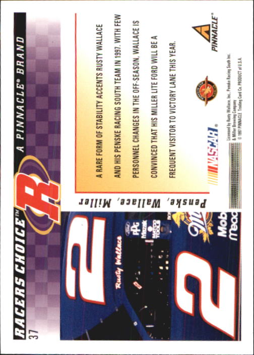 B5864- 1997 Racer's Choice Racing Card #s 1-106 -You Pick- 15+ FREE US SHIP - Picture 75 of 213
