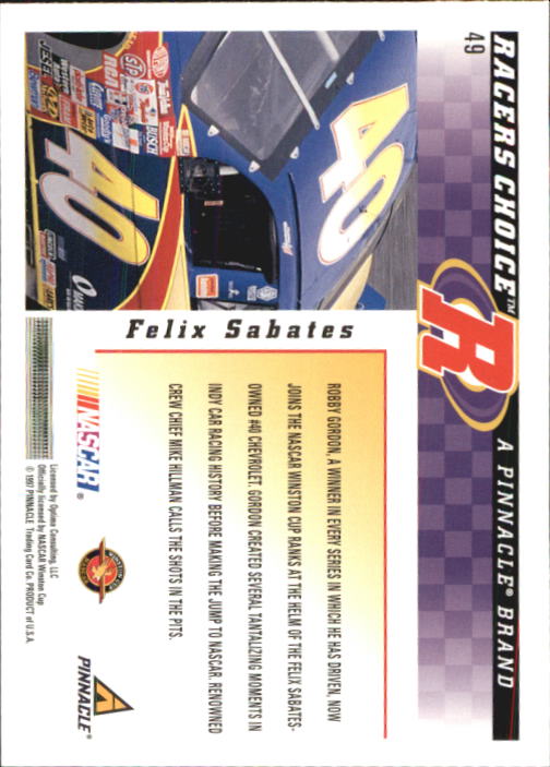 B5864- 1997 Racer's Choice Racing Card #s 1-106 -You Pick- 15+ FREE US SHIP - Picture 99 of 213