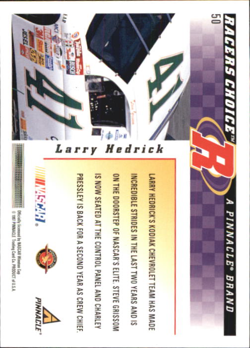 B5864- 1997 Racer's Choice Racing Card #s 1-106 -You Pick- 15+ FREE US SHIP - Picture 101 of 213