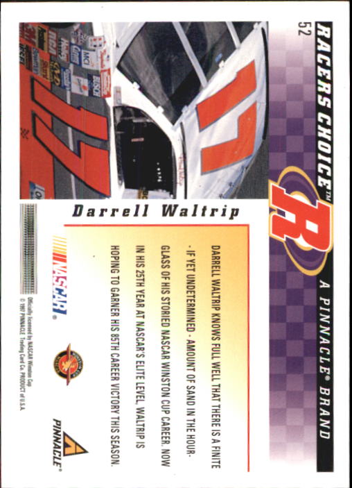 B5864- 1997 Racer's Choice Racing Card #s 1-106 -You Pick- 15+ FREE US SHIP - Picture 105 of 213