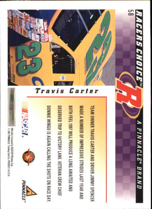 B5864- 1997 Racer's Choice Racing Card #s 1-106 -You Pick- 15+ FREE US SHIP - Picture 117 of 213