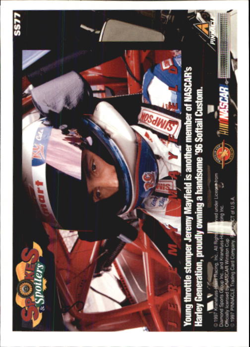 B5864- 1997 Racer's Choice Racing Card #s 1-106 -You Pick- 15+ FREE US SHIP - Picture 155 of 213