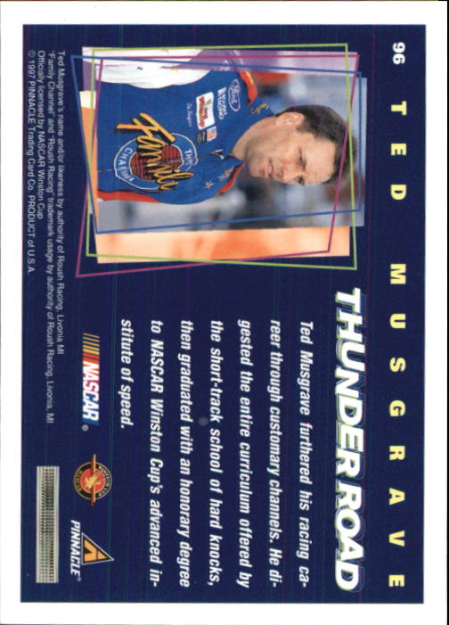 B5864- 1997 Racer's Choice Racing Card #s 1-106 -You Pick- 15+ FREE US SHIP - Picture 193 of 213