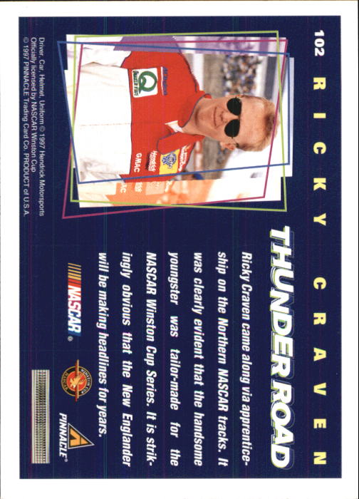 B5864- 1997 Racer's Choice Racing Card #s 1-106 -You Pick- 15+ FREE US SHIP - Picture 205 of 213