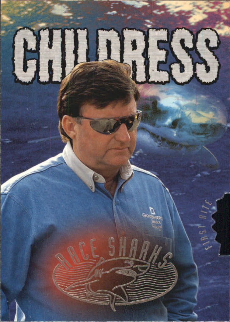 1997 Race Sharks First Bite #32 Richard Childress