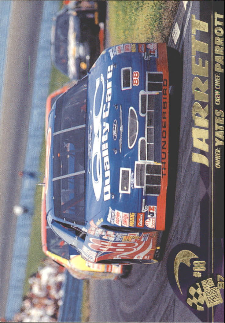 1997 Press Pass #44 Dale Jarrett's Car