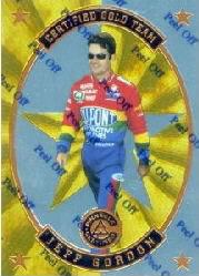 1997 Pinnacle Certified Certified Team Gold #2 Jeff Gordon