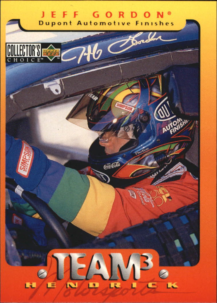 1997 Collector's Choice #128 Jeff Gordon T3