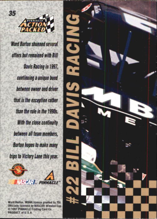 B6264- 1997 Action Packed Racing Card #s 1-86 -You Pick- 15+ FREE US SHIP - Picture 71 of 171