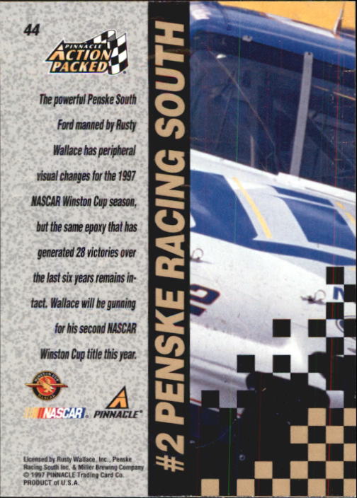 B6264- 1997 Action Packed Racing Card #s 1-86 -You Pick- 15+ FREE US SHIP - Picture 89 of 171