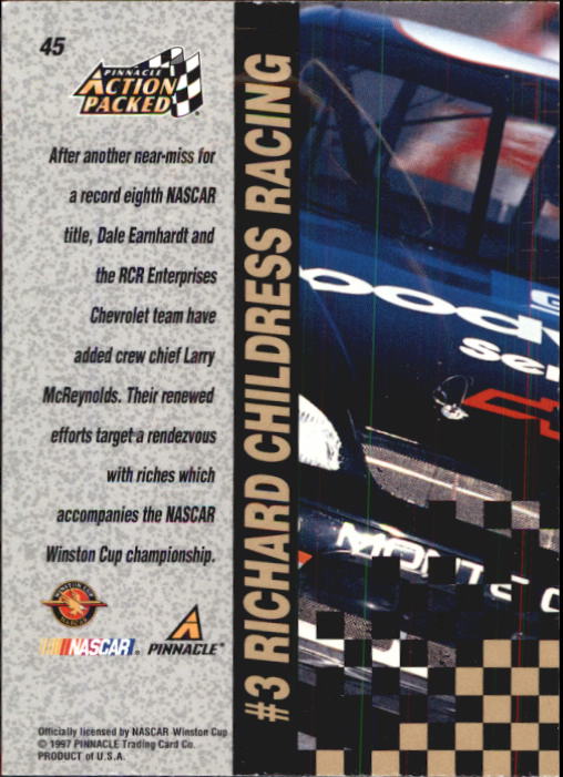 B6264- 1997 Action Packed Racing Card #s 1-86 -You Pick- 15+ FREE US SHIP - Picture 91 of 171