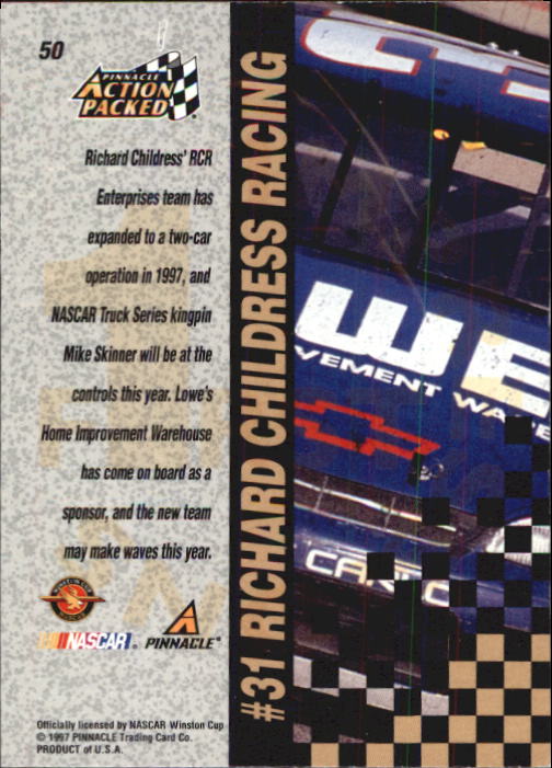 B6264- 1997 Action Packed Racing Card #s 1-86 -You Pick- 15+ FREE US SHIP - Picture 101 of 171