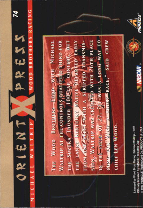 B6264- 1997 Action Packed Racing Card #s 1-86 -You Pick- 15+ FREE US SHIP - Picture 147 of 171