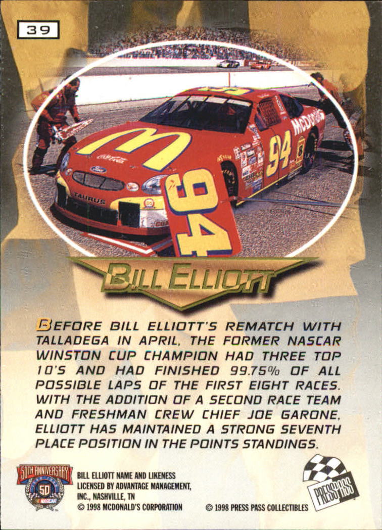 A3041- 1998 VIP Auto Racing Card #s 1-50 +Rookies -You Pick- 15+ FREE US SHIP - Picture 77 of 99