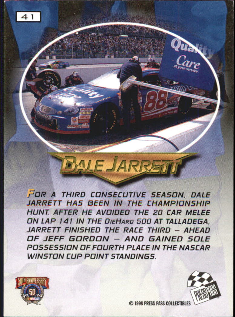 A3041- 1998 VIP Auto Racing Card #s 1-50 +Rookies -You Pick- 15+ FREE US SHIP - Picture 81 of 99