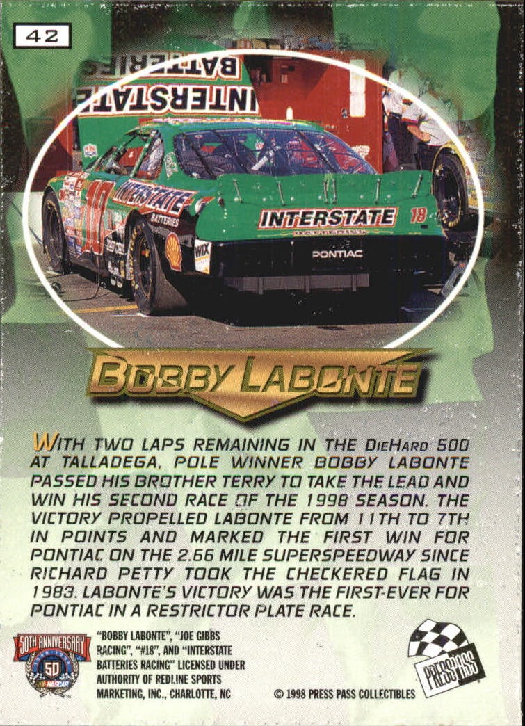 A3041- 1998 VIP Auto Racing Card #s 1-50 +Rookies -You Pick- 15+ FREE US SHIP - Picture 83 of 99