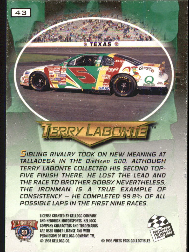 A3041- 1998 VIP Auto Racing Card #s 1-50 +Rookies -You Pick- 15+ FREE US SHIP - Picture 85 of 99