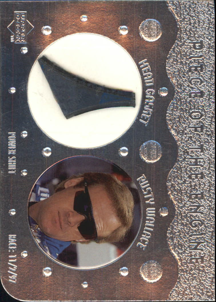 1998 Upper Deck Victory Circle Piece of the Engine #PE7 Rusty Wallace