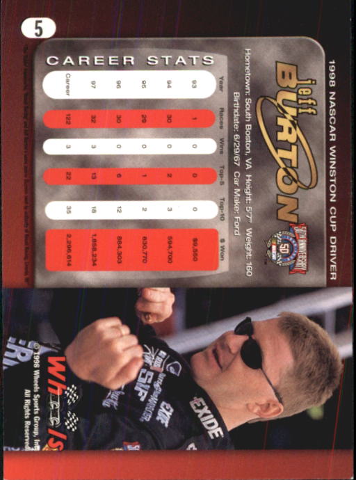 A3257- 1998 Wheels Auto Race Cards 1-100 +Inserts -You Pick- 15+ FREE US SHIP - Picture 9 of 174