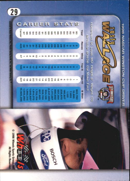 A3257- 1998 Wheels Auto Race Cards 1-100 +Inserts -You Pick- 15+ FREE US SHIP - Picture 51 of 174