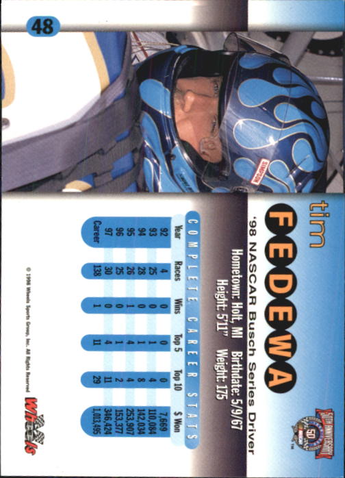 A3257- 1998 Wheels Auto Race Cards 1-100 +Inserts -You Pick- 15+ FREE US SHIP - Picture 85 of 174