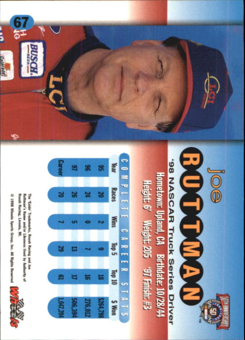 A3257- 1998 Wheels Auto Race Cards 1-100 +Inserts -You Pick- 15+ FREE US SHIP - Picture 105 of 174