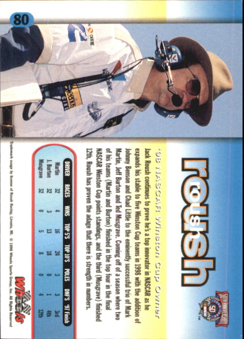 A3257- 1998 Wheels Auto Race Cards 1-100 +Inserts -You Pick- 15+ FREE US SHIP - Picture 121 of 174