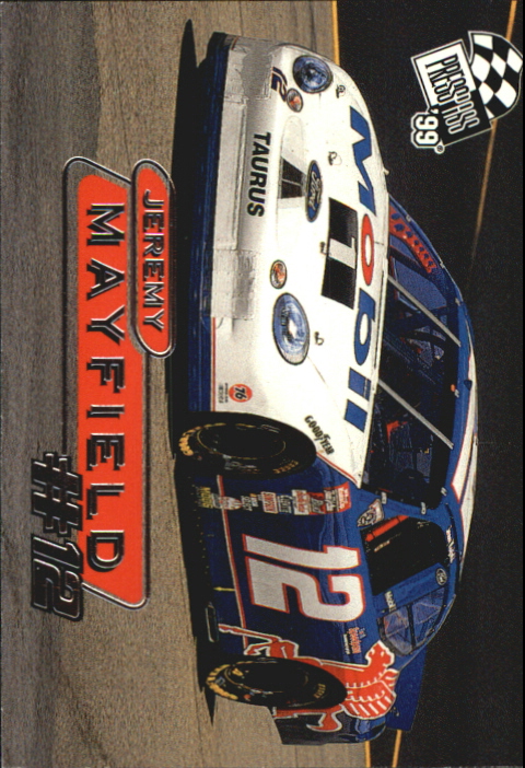 1999 Press Pass #33 Jeremy Mayfield's Car