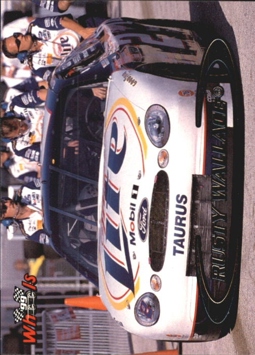 1999 Wheels #55 Rusty Wallace's Car