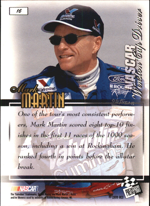 B0997- 1999 VIP Auto Racing Card #s 1-50 +Inserts -You Pick- 15+ FREE US SHIP - Picture 29 of 114