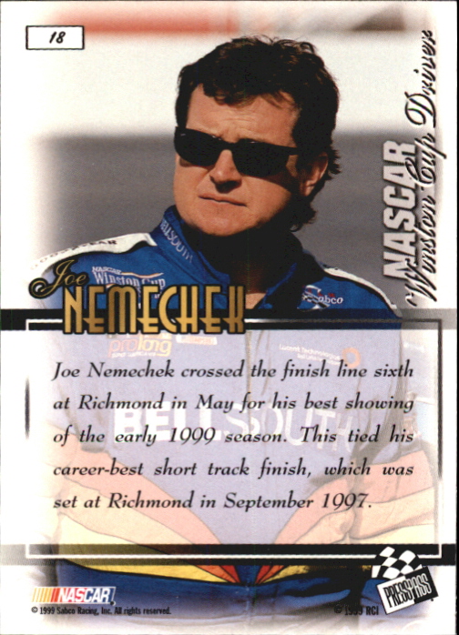 B0997- 1999 VIP Auto Racing Card #s 1-50 +Inserts -You Pick- 15+ FREE US SHIP - Picture 33 of 114