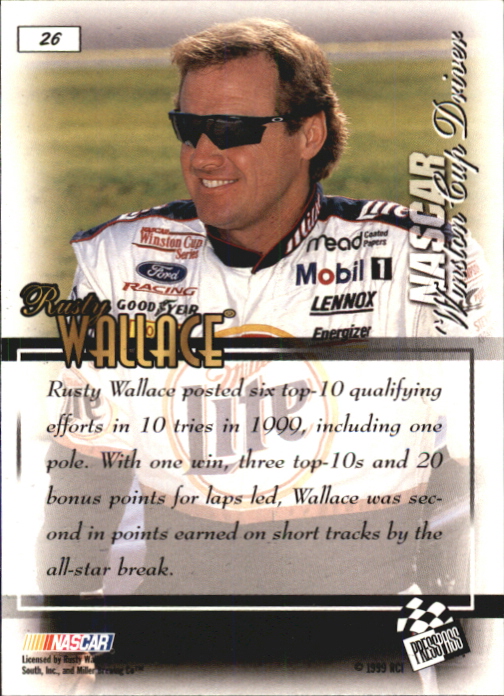B0997- 1999 VIP Auto Racing Card #s 1-50 +Inserts -You Pick- 15+ FREE US SHIP - Picture 49 of 114