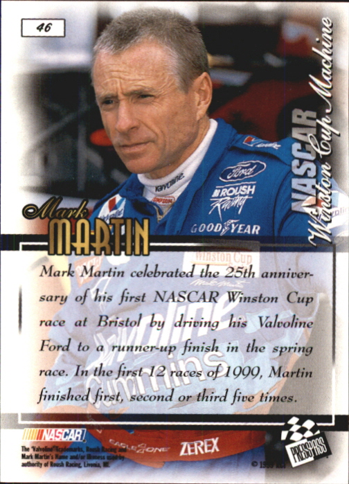 B0997- 1999 VIP Auto Racing Card #s 1-50 +Inserts -You Pick- 15+ FREE US SHIP - Picture 89 of 114