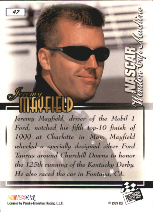 B0997- 1999 VIP Auto Racing Card #s 1-50 +Inserts -You Pick- 15+ FREE US SHIP - Picture 91 of 114