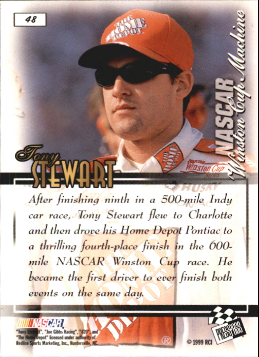 B0997- 1999 VIP Auto Racing Card #s 1-50 +Inserts -You Pick- 15+ FREE US SHIP - Picture 93 of 114