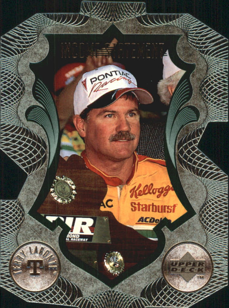 1999 Upper Deck Victory Circle Income Statement #IS14 Terry Labonte